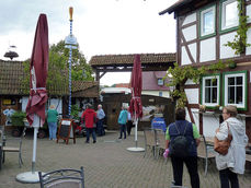 Sankt Crescentius on Tour in der Rhön (Foto: Karl-Franz Thiede)